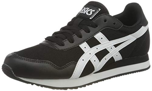 Asics Tiger Runner, Sneaker Hombre, Black/White, 37.5 EU