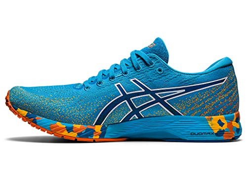 ASICS Zapatillas de running Gel-DS Trainer 26 para hombre, Digital Aqua/Naranja Caléndula, 42.5 EU