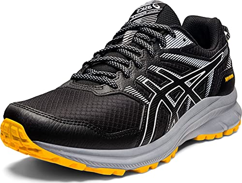 ASICS Zapatillas de running Trail Scout 2 para hombre, Negro/Blanco, 44.5 EU