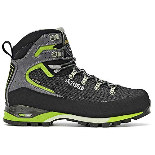 ASOLO CORAX GV Deportivas Hombres Negro/Verde - 42 - Senderismo