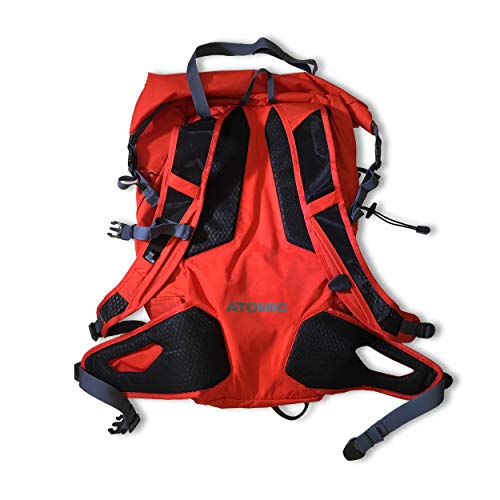 ATOMIC AL5043210 Mochila de esquí Touring para Hombre y Mujer, Backland 22+, Unisex Adulto, Rojo Claro, 22 litros+, 510 x 140 x 320 cm