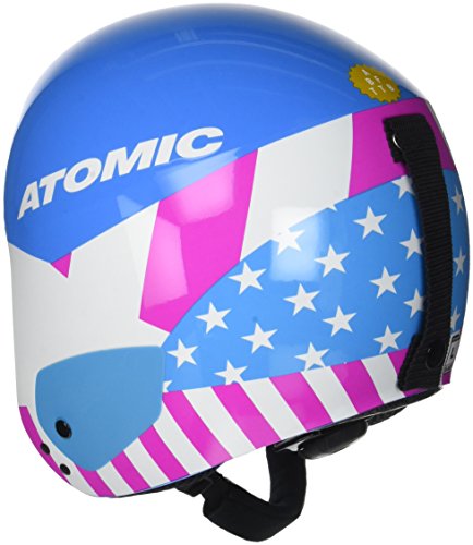 Atomic Redster Replica Casco de esquí de competición, Unisex, XS (53-54 cm), Azul (Mikaela), AN5005380XS