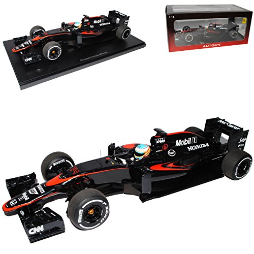 AUTOart McLaren Honda MP4-30 2015 Fernando Alonso Nr 14 Barcelona Spanien mit Fahrer 18121 1/18 Modell Auto