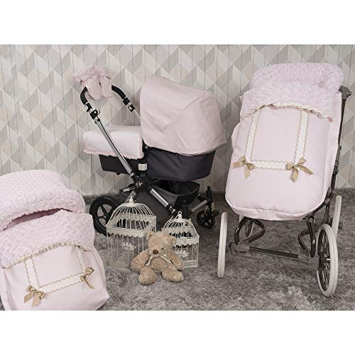 Babyline 2000669 - Saco Silla Leather Rosa