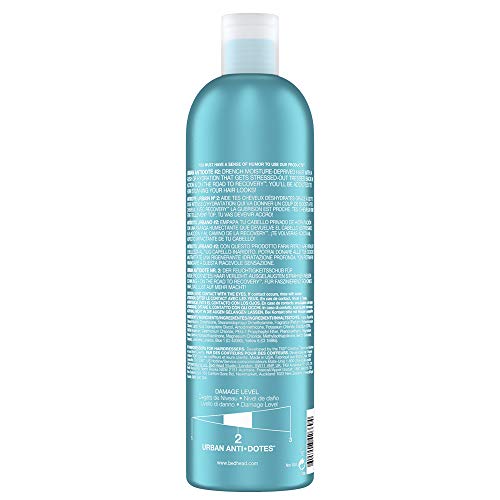 Bed Head by Tigi – Urban Antidotes Recovery, champú y acondicionador para cabello seco, 2 x 750 ml