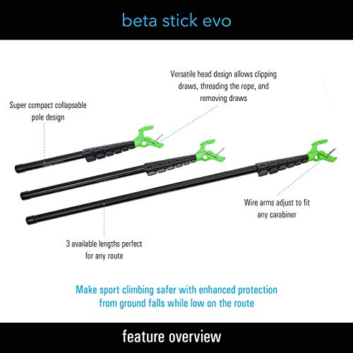 BETA STICK EVO Super Standard Accesorios Escalada, Adultos Unisex, Multicolor (Multicolor), Talla Única