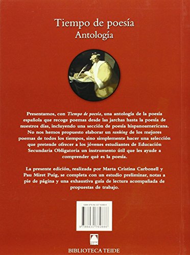 Biblioteca Teide 037 - Tiempo de poesía. Antología - 9788430760886