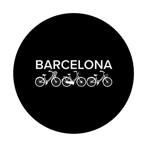 Bicicleta Barcelona en bicicleta PopSockets PopGrip Intercambiable