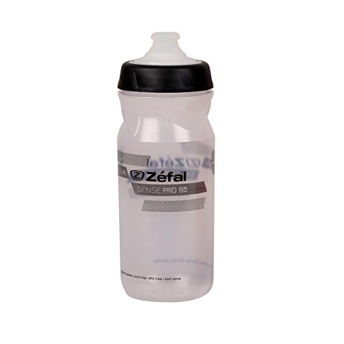 Bidón ZEFAL Sense Pro 65 Translúcido Gris/Negro, 650 ml