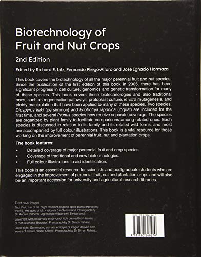 Biotechnology of Fruit and Nut Crops (Biotechnology in Agriculture)