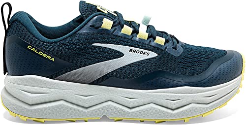 Brooks Caldera 5, Zapatillas para Correr Mujer, Pond/Black/Charlock, 41 EU