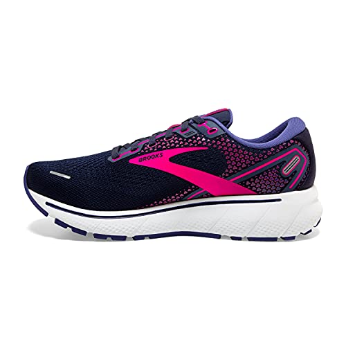 Brooks Ghost 14, Zapatillas para Correr Mujer, Negro Rosa, 39 EU