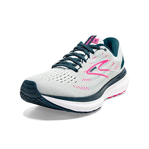 Brooks Glycerin 19, Zapatillas para Correr Mujer, Ice Flow Navy Pink, 38.5 EU