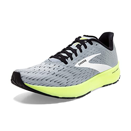 Brooks Hyperion Tempo, Zapatillas para Correr Hombre, Grey/Black/Nightlife, 44.5 EU