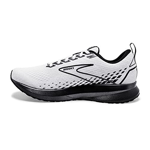 Brooks Levitate 5, Zapatillas para Correr Mujer, Blanco y Negro, 39 EU