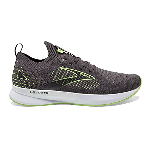 Brooks Levitate Stealthfit 5, Zapatillas para Correr Hombre, Ebony Blackened Pearl Sharp Gr, 40 EU