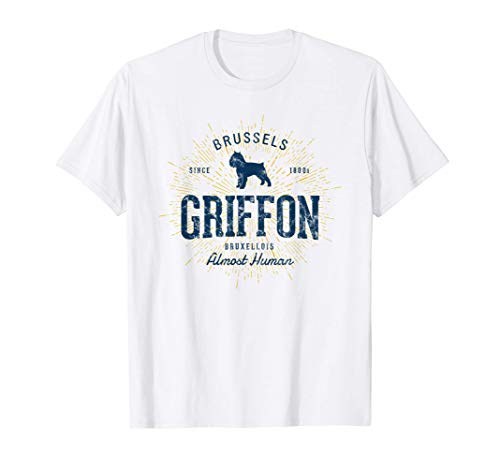 Brussels Griffon regalo vintage grifón de Bruselas Camiseta