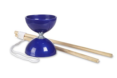 BuitenSpeel B.V.-Coordination Juego Compacto Outdooror: Diabolo, Color Azul, 43 cm x 11 cm x 18 cm (BS Toys_GA305)