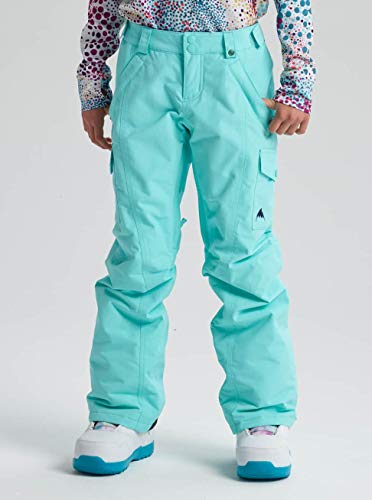 Burton Elite Cargo Pantalón de Snowboard, Niñas, Azul (Aruba), S