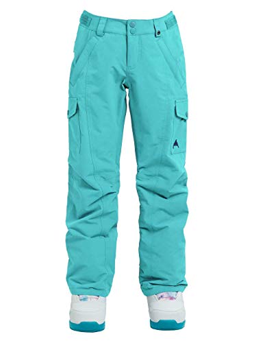 Burton Elite Cargo Pantalón de Snowboard, Niñas, Azul (Aruba), S