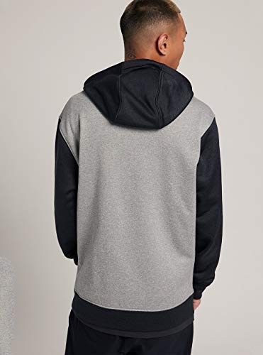 Burton Oak Sudadera, Hombre, Gray Heather/True Black, M