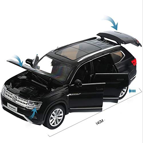 BWHM Modelo De Coche Famoso 1:32 para Volkswagen Touran Coche De Juguete De Metal Luz De Sonido Modelo De Aleación De Fundición A Presión SUV Modelo Colección Vehículo Juguetes Coche para Niños