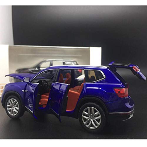 BWHM Modelo De Coche Famoso 1:32 para Volkswagen Touran Coche De Juguete De Metal Luz De Sonido Modelo De Aleación De Fundición A Presión SUV Modelo Colección Vehículo Juguetes Coche para Niños