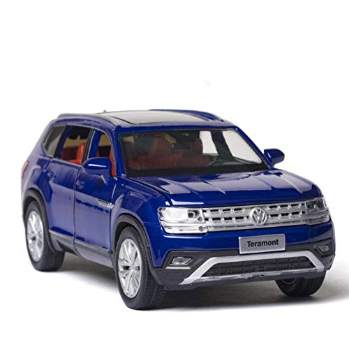 BWHM Modelo De Coche Famoso 1:32 para Volkswagen Touran Coche De Juguete De Metal Luz De Sonido Modelo De Aleación De Fundición A Presión SUV Modelo Colección Vehículo Juguetes Coche para Niños