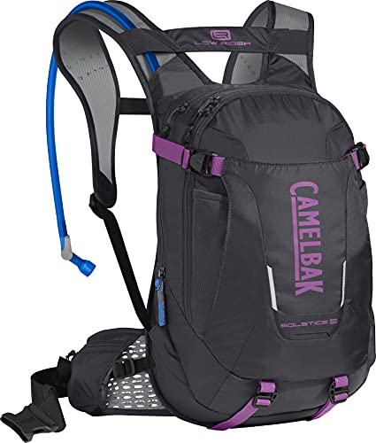 CAMELBAK Solstice LR 10 – Mochila de hidratación, Charcoal/Light Purple, 100 oz