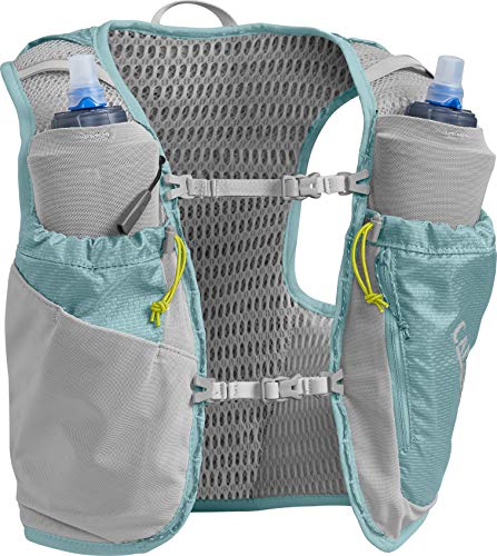 CamelBak Ultra Pro Vest Paquetes, Mujer, Aqua Sea/Plata, XS