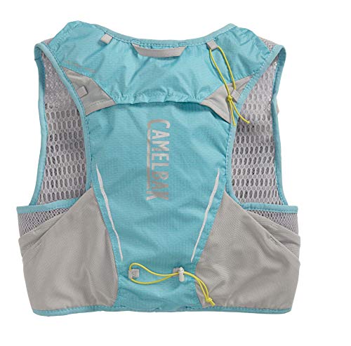 CamelBak Ultra Pro Vest Paquetes, Mujer, Aqua Sea/Plata, XS