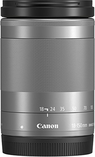 Canon EF-M 18-150 - Objetivo para Canon EOS M5, EF-M 18-150 mm f/3,5-6,3 IS STM,plata