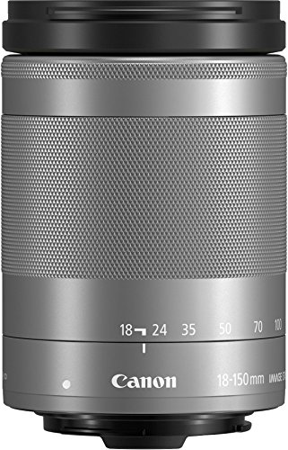 Canon EF-M 18-150 - Objetivo para Canon EOS M5, EF-M 18-150 mm f/3,5-6,3 IS STM,plata