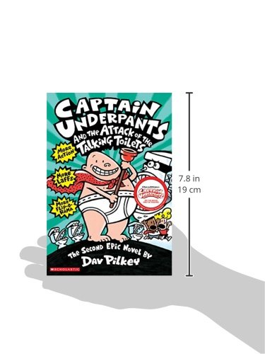 Captain Underpants and the Attack of the Talking Toilets (Captain Underpants #2)