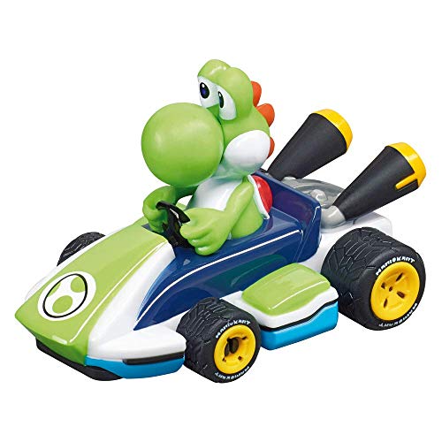 Carrera-1. First Mario & Yoshi Circuito de Coches de Miniatura Nintendo Mario Kart de 2,4 m, Escala 1:50, Multicolor (20063026)