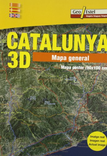 Catalunya: Mapa poster (70x100cm)