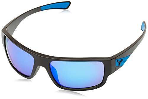 Cébé Whisper Gafas, Unisex Adulto, Multicolor (Matt Black Blue), L