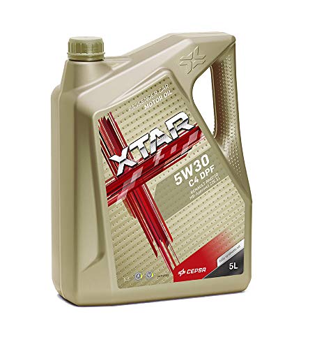 CEPSA 513903077 5W30 C4 DPF 5L Lubricante Sintético para Vehículos Gasolina y Diésel