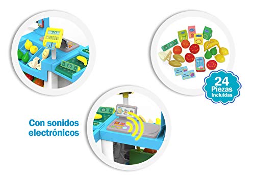 Chicos - Supermercado Peppa Pig | Tienda de Juguete con sonidos y 38 accesorios incluidos | Para niños y niñas de a partir de 3 años (84119)