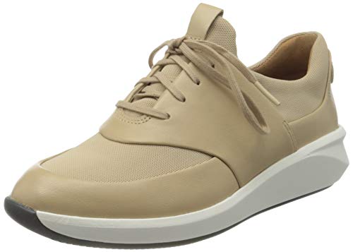 Clarks Un Rio Lace Zapatillas Mujer, Color Marrón Pardo., 38 EU