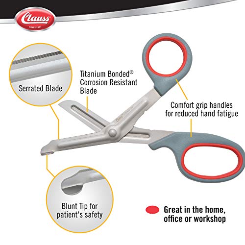 Clauss Titanium - Tijeras de primeros auxilios