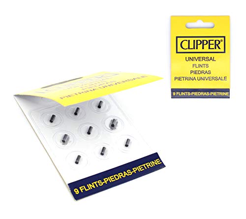 Clipper 4 Mecheros Encendedores Diversos Surtidos Bonitos Baratos,1 Carga Gas Encendedor Clipper 300 Ml,9uds De Piedra Clipper Y 1 Llavero Hibron Gratis 1-10003-9