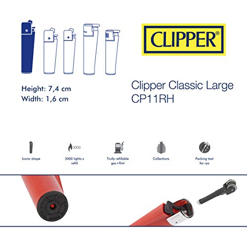 Clipper 4 Mecheros Encendedores Diversos Surtidos Bonitos Baratos,1 Carga Gas Encendedor Clipper 300 Ml,9uds De Piedra Clipper Y 1 Llavero Hibron Gratis 1-10003-12