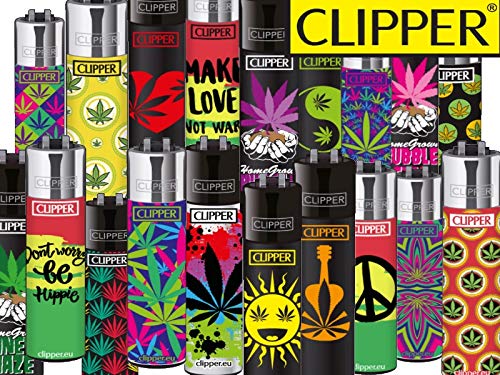 Clipper - Bolsa con mecheros variados (20 unidades)