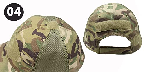 CLIPSEAM Gorras 3 Parches De Hombre Mujer Punisher Gorra De Béisbol Táctica Espartano Crossfit Camuflaje Ejército Militar Airsoft Caza Camping Pesca (Beige)