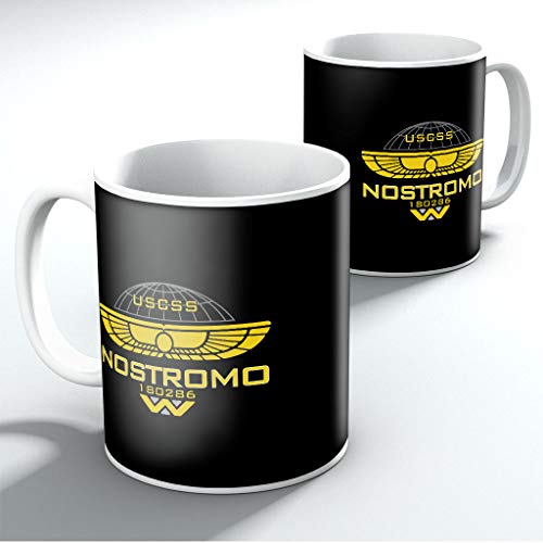 Cloud City 7 Nostromo Weyland Logo Alien Mug