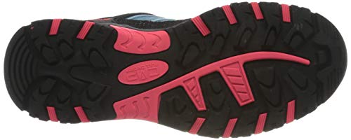 CMP Campagnolo Rigel, Sandalias de Senderismo Unisex Adulto, Turquesa (Clorophilla-Red Fluo 89bd), 39 EU