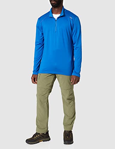 CMP Fleece und Funktionsshirt - Forro para hombre, color azul, talla 56