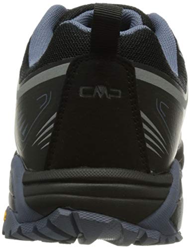 CMP Hapsu Nordic Walking Shoe, Calzado Profesional Sanitario Hombre, Negro/Lead, 45 EU