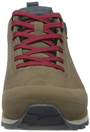 CMP Hiking Shoe, Zapato de Senderismo Elettra Low WP Hombre, Castoro, 43 EU